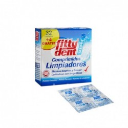 Fittydent Super Limpiadores, 32 Tabletas