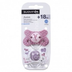 Suavinex - Chupete Premium Haute Couture Tetina Fisiológica Silicona.  Chupete 0-4 Meses. 0% BPA, Diseño Étnico Color Morado : : Bebé