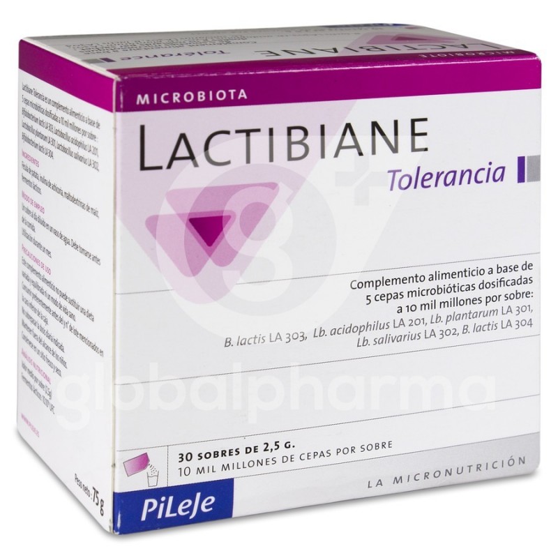 Lactibiane Tolerance 30 cápsulas Pileje