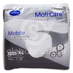 Molicare Premium Mobile 10 Drops Talla XL, 14 Unidades