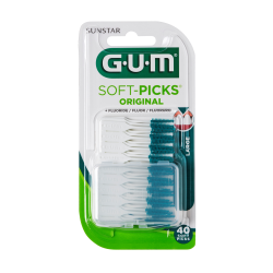 GUM Soft-Picks Original Large, 40 Unidades