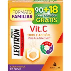 Leotron Vitamina C 90 comprimidos + 18  de regalo