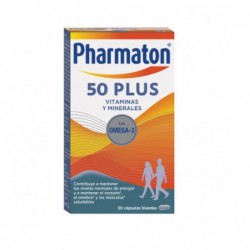 Pharmaton 50 Plus, 30 Cápsulas