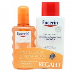 Eucerin Sun Protection SPF30 Spray transparente, 200 ml + Eucerin...