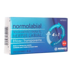 Normolabial Tratamiento Herpes Labial, 6 ml