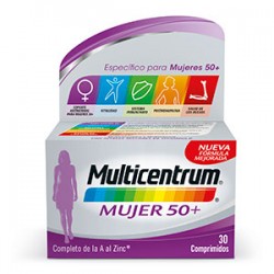 Multicentrum Mujer 50+, 30 Comprimidos