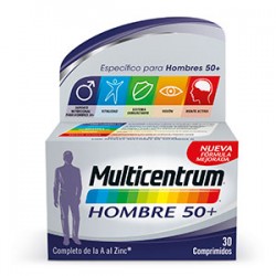 Multicentrum Hombre 50+, 30 Comprimidos