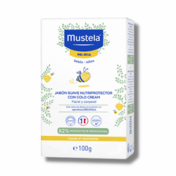 Mustela Cold Cream Jabón Pastilla, 100 g