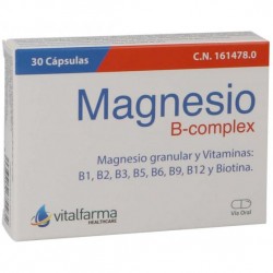 Magnesio B Complex 30 caps